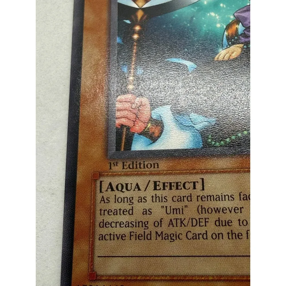 Yu-Gi-Oh Maiden of the Aqua PGD-008 1st Edition 1996 Card